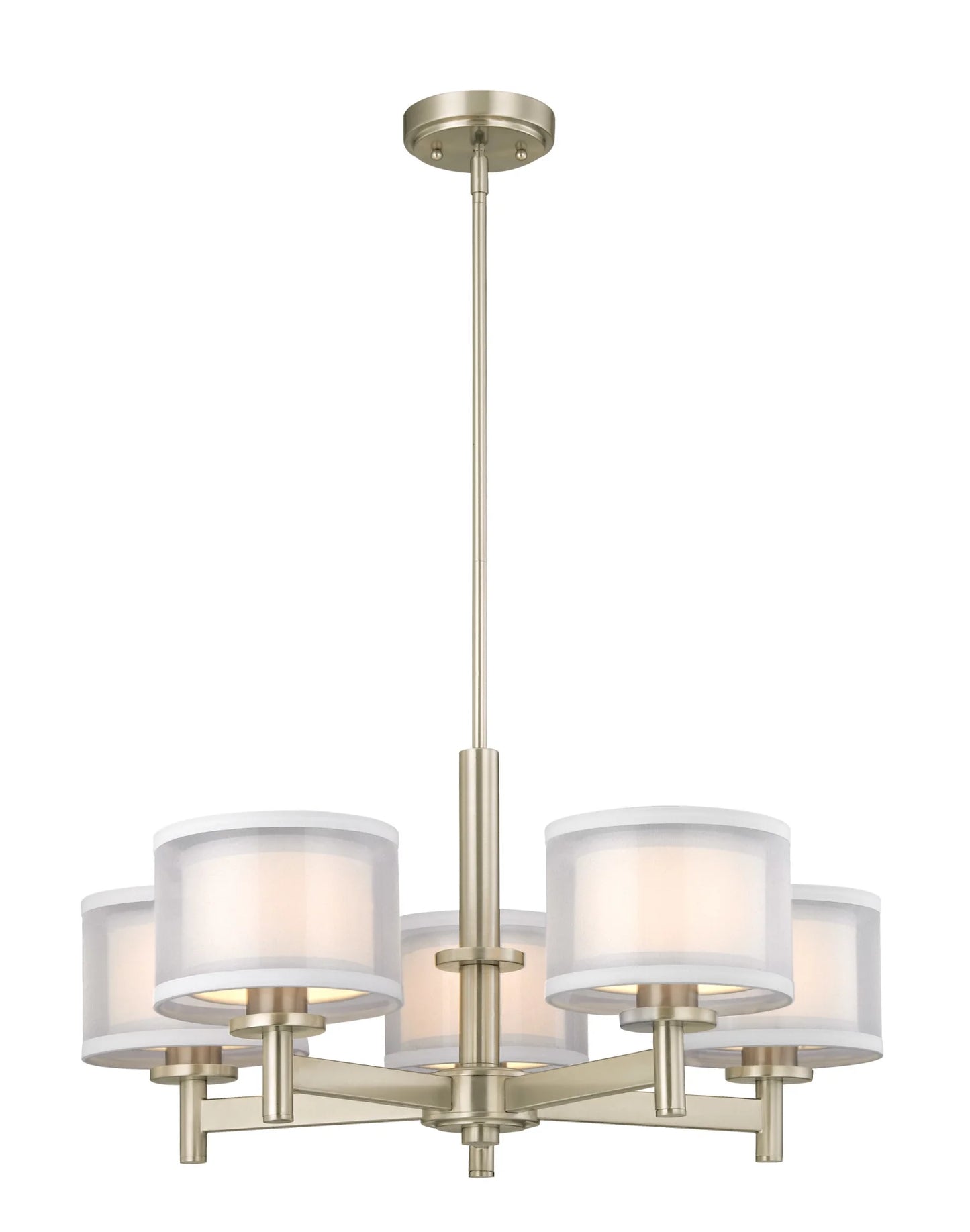 1270-26-Dolan Lighting-5-Light Chandelier