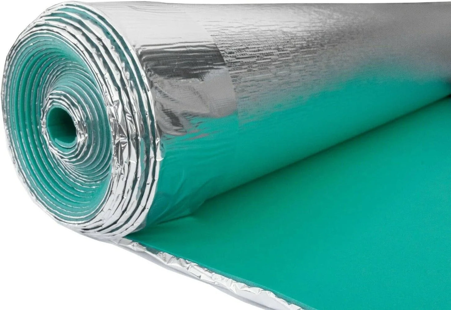PRODURA 5 in 1 Sound/Thermal/Vapor Barrier,Odorless,Acoustics, 3mm, 200sqft underlayment, Green