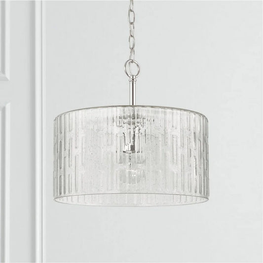 1 Light Semi-Flush Mount-Aged Brass Finish Capital Lighting 241311Ad