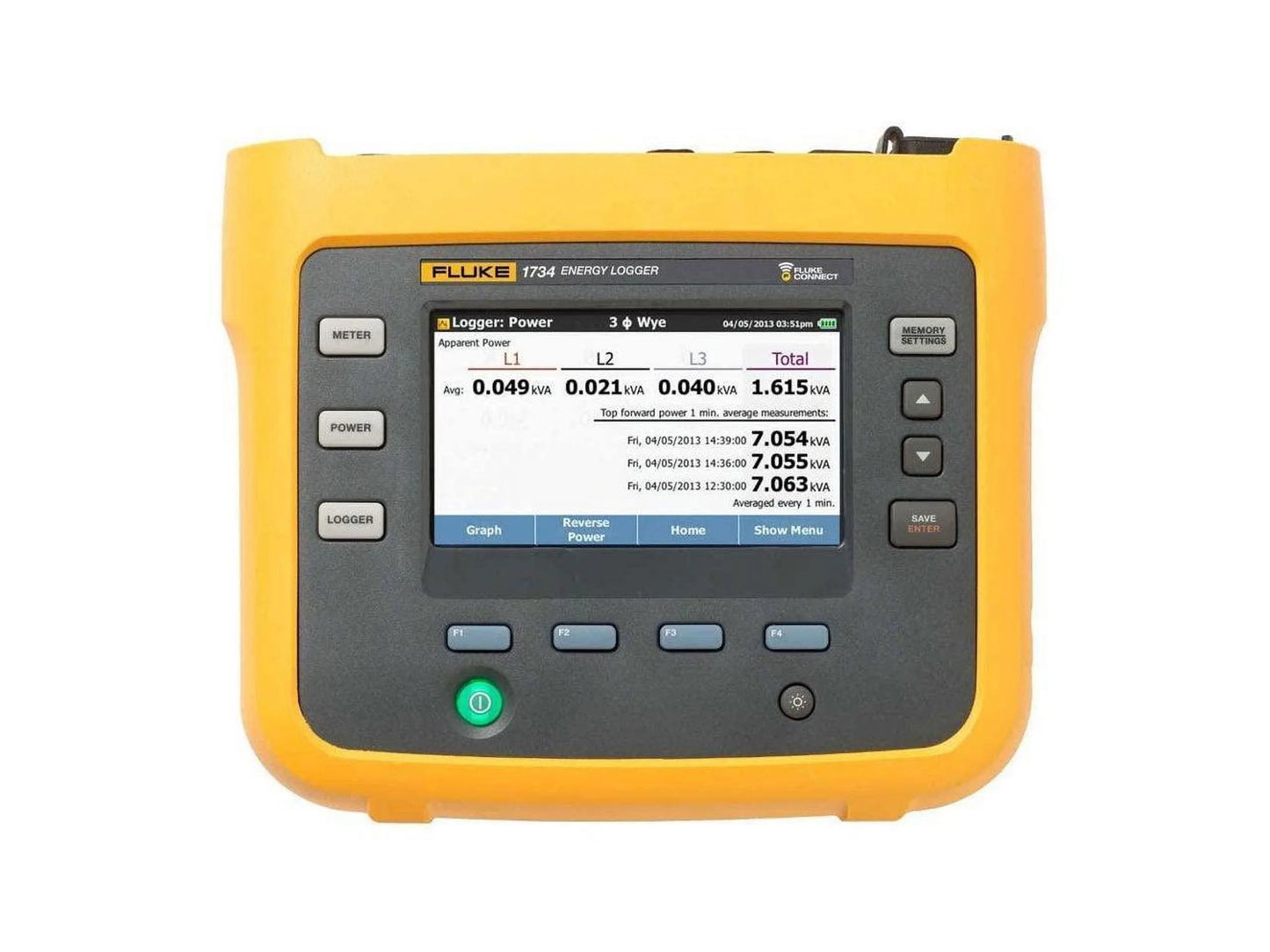 Fluke FLUKE-1732-EUS Three Phase Electrical Energy Logger