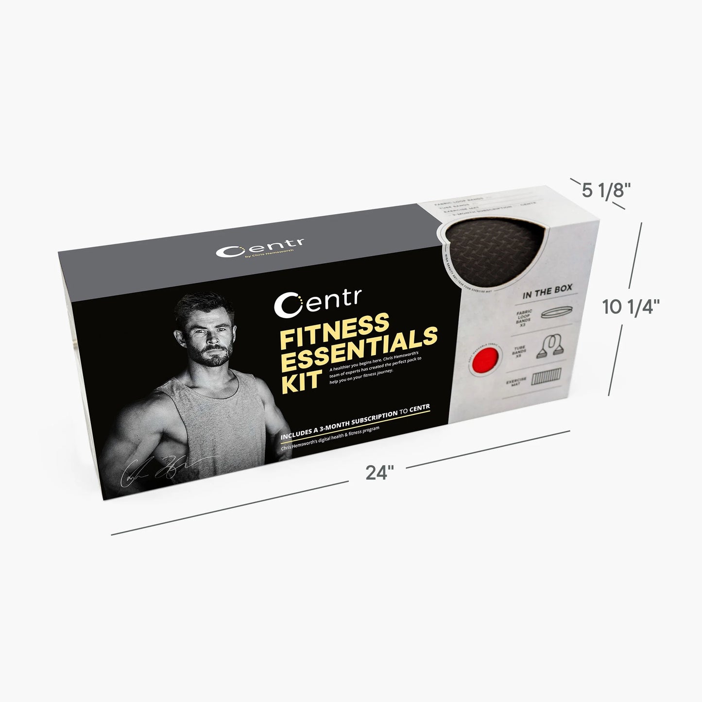 Centr by Chris Hemsworth Fitness Essentials Kit Home Workout Equipment + 3-Month Centr Subscription