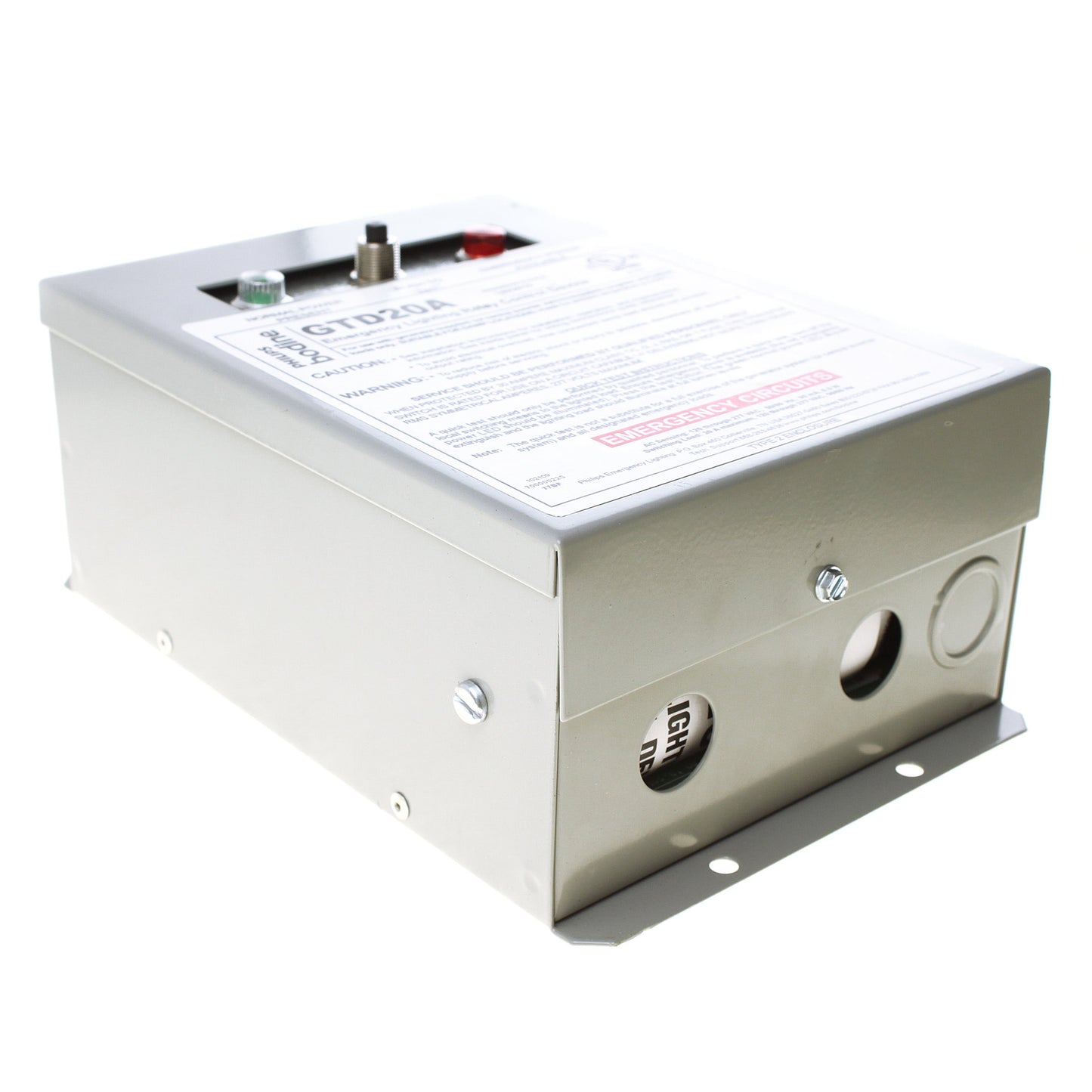 Bodine GTD20A Lighting Relay Control Transfer/Bypass Device