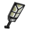 Thorfire 4 Pack Solar Street Light 196LED 800LM Motion Sensor Flood Light Waterproof 3 Lighting Modes for Outdoor Garden Yard Garage Patio