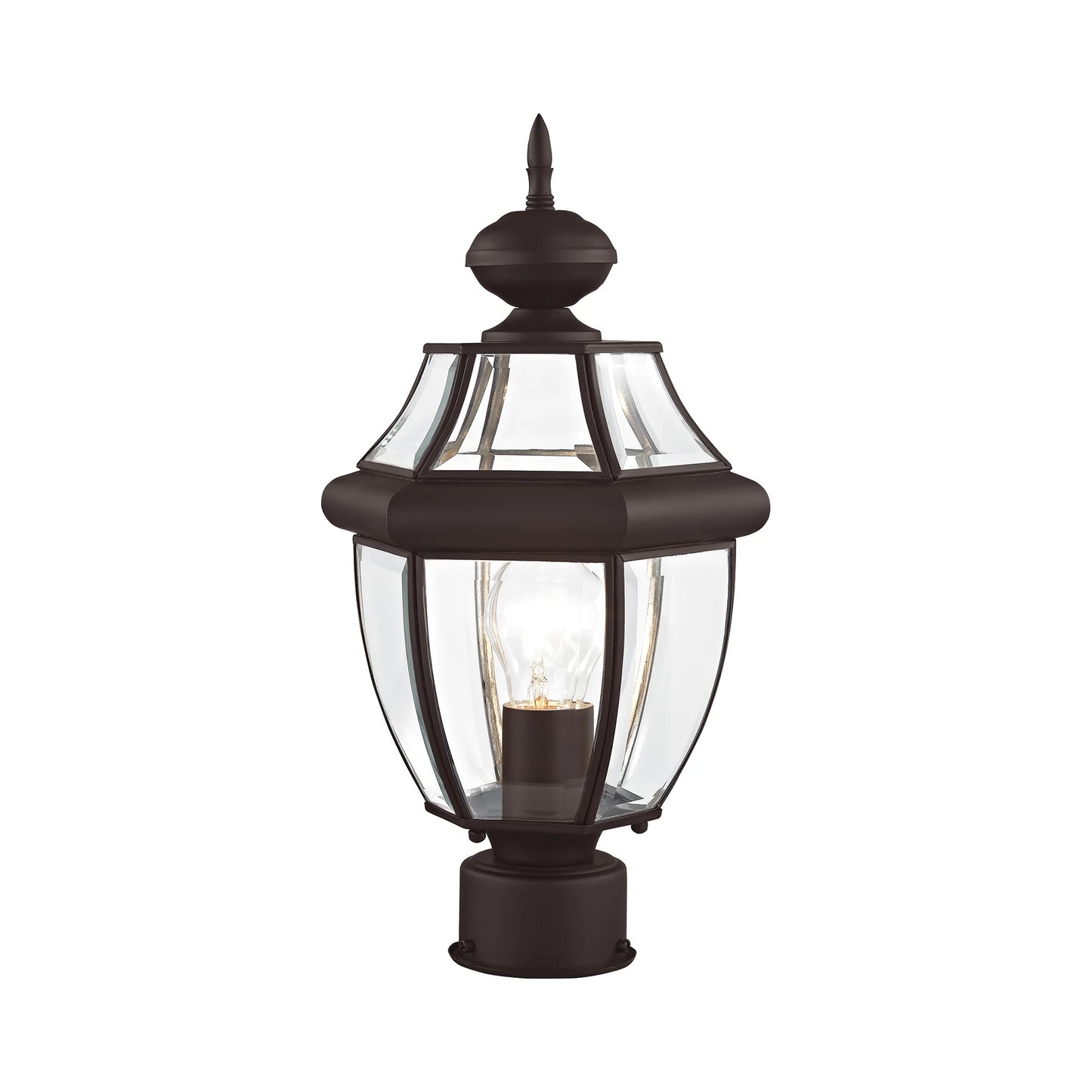 Livex Lighting Monterey Outdoor Post Head in White