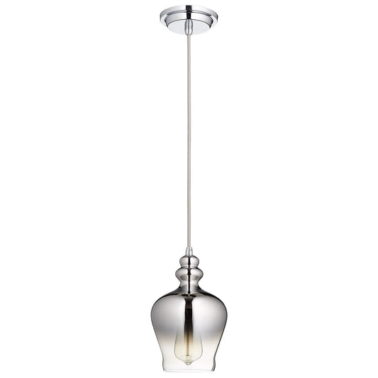 06062-Cyan lighting-Calista - One Light Pendant - 6 Inches Wide by 10.25 Inches High