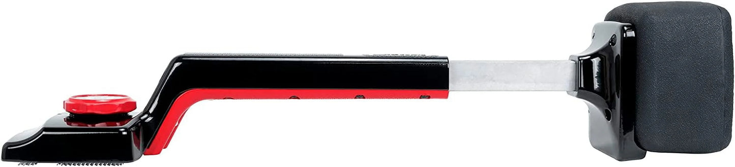 Roberts 10-422BK 17.5-21.5 in. Deluxe High Profile Carpet Knee Kicker with Extra Thick Bumper, Black