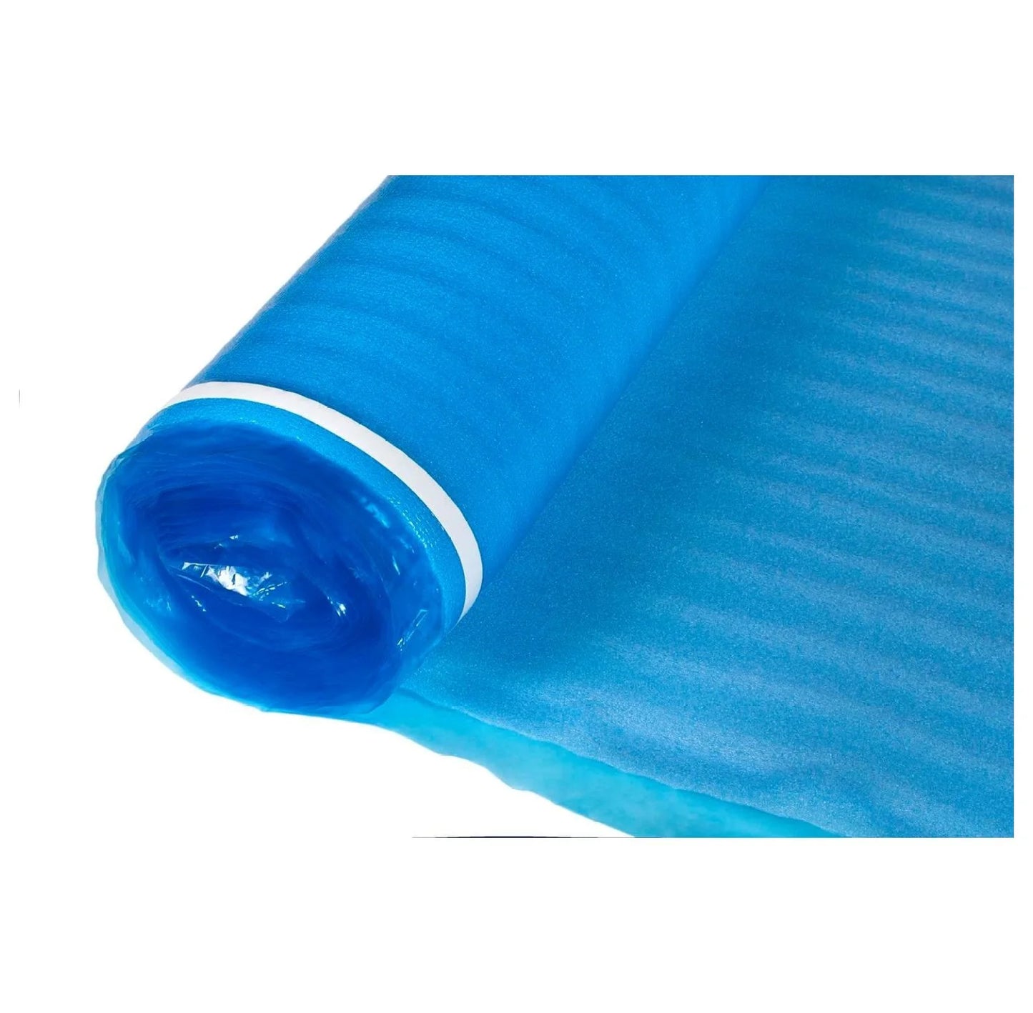 3in1 Vapor Barrier Flooring Underlayment w/Overlap and pre-Attached Tape Strip - Bestlaminate- 2mm - 500sq.ft (Bundle 5 Rolls Each 100 sg.ft.)