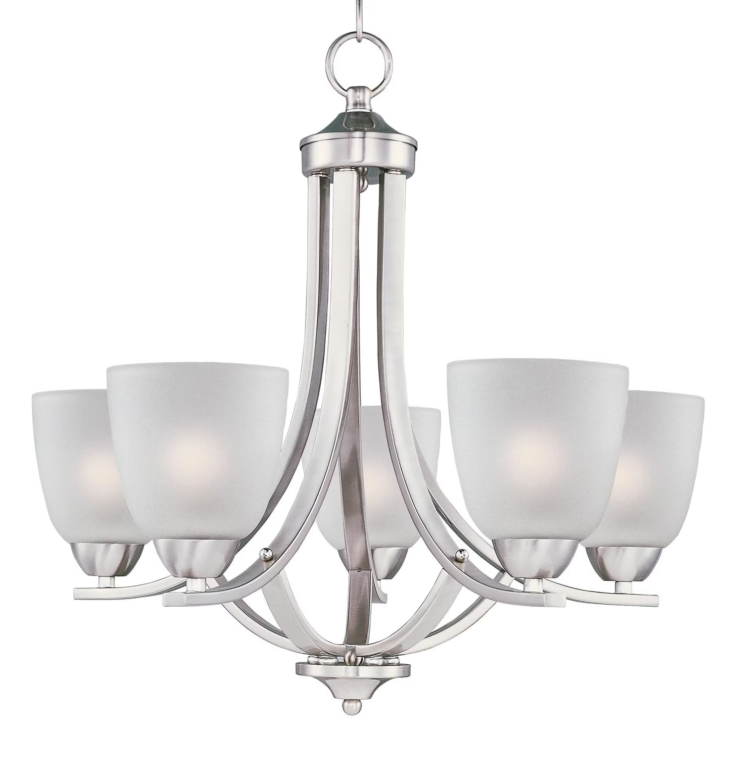 11225FTOI-Maxim Lighting-Axis-Five Light Chandelier in Transitional style-24 Inches wide by 20.5 inches high-Oil Rubbed Bronze Finish -Traditional