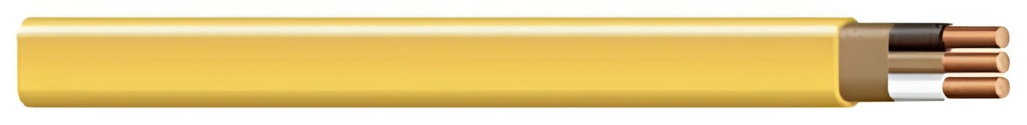 Southwire 250' Yellow PVC Electrical Wire, 2 Pack