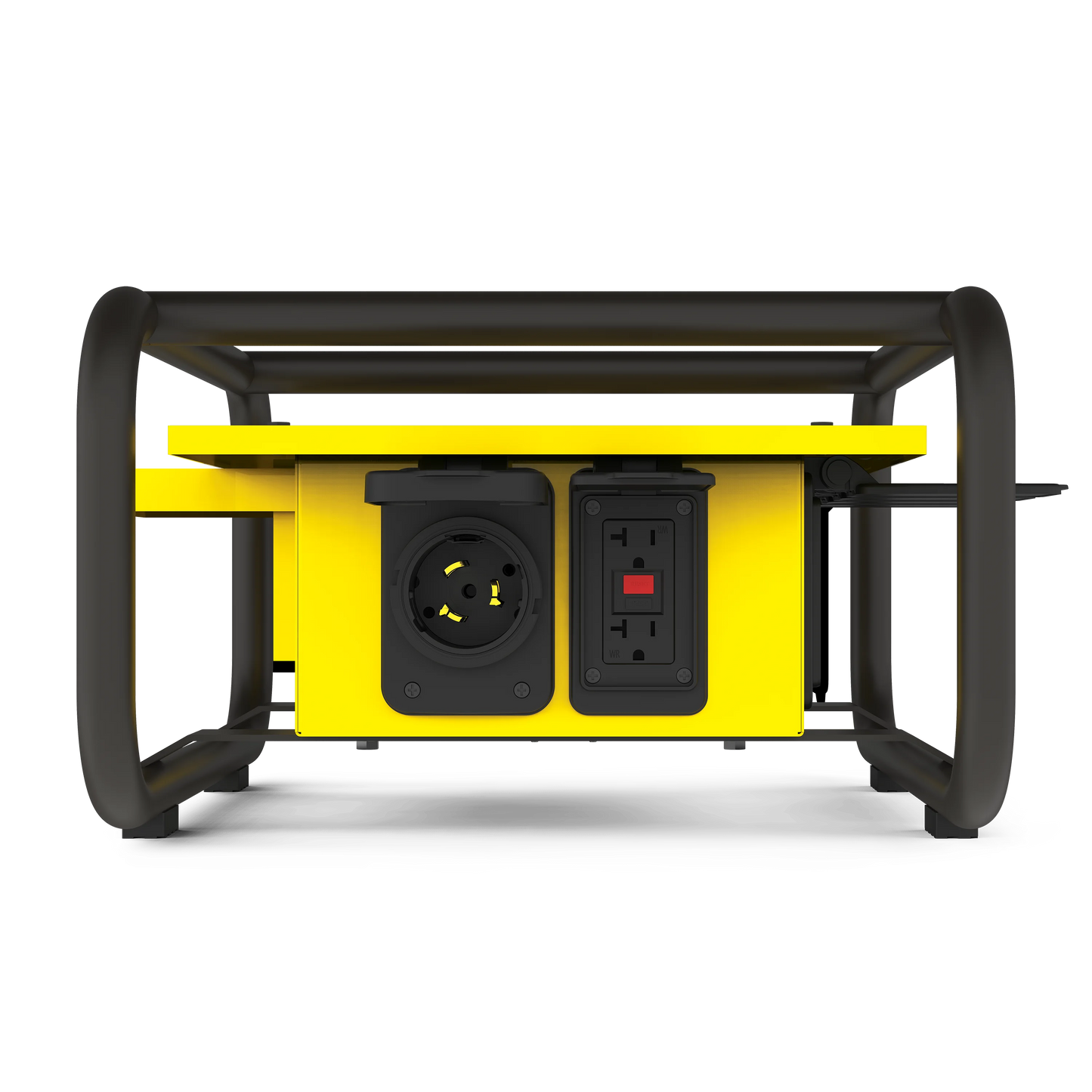 Champion Power Equipment Yellow 19.10" x 15.90" x 10.00", Steel Portable Electrical Distribution Box