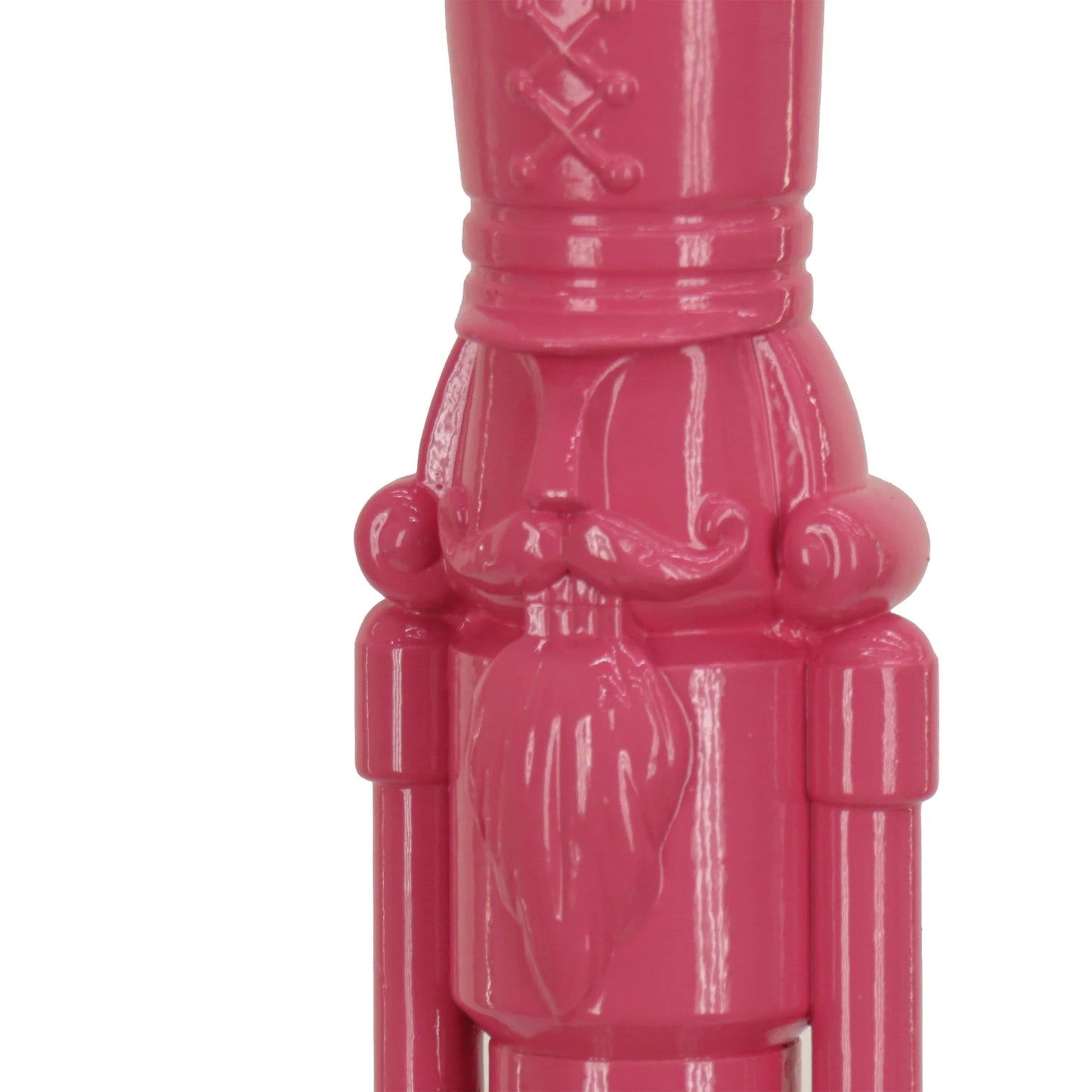 HGTV Home Collection by National Tree Company Christmas Decoration, Pink, Nutcracker, 24 Inch