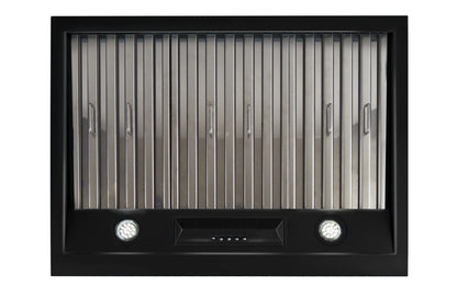 Unique Classic Retro 30" Under Cabinet Range Hood with 700 CFM and LED Lighting 110 volts