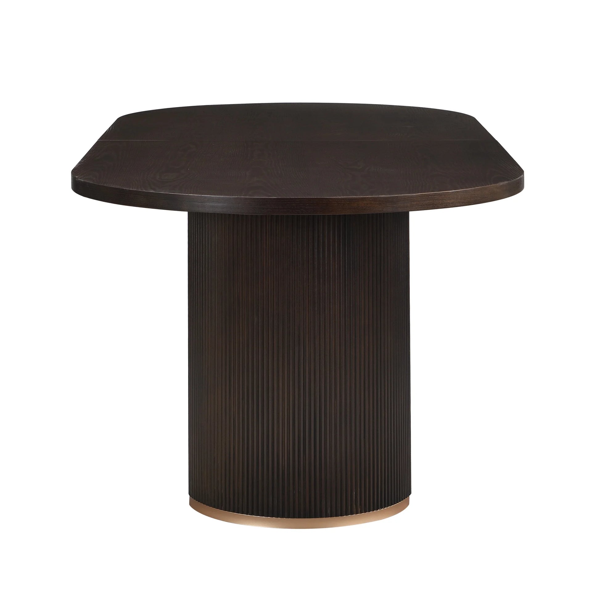 Christopher Knight Home Minimalist 88? Oval Dining Table for 4-6, Espresso