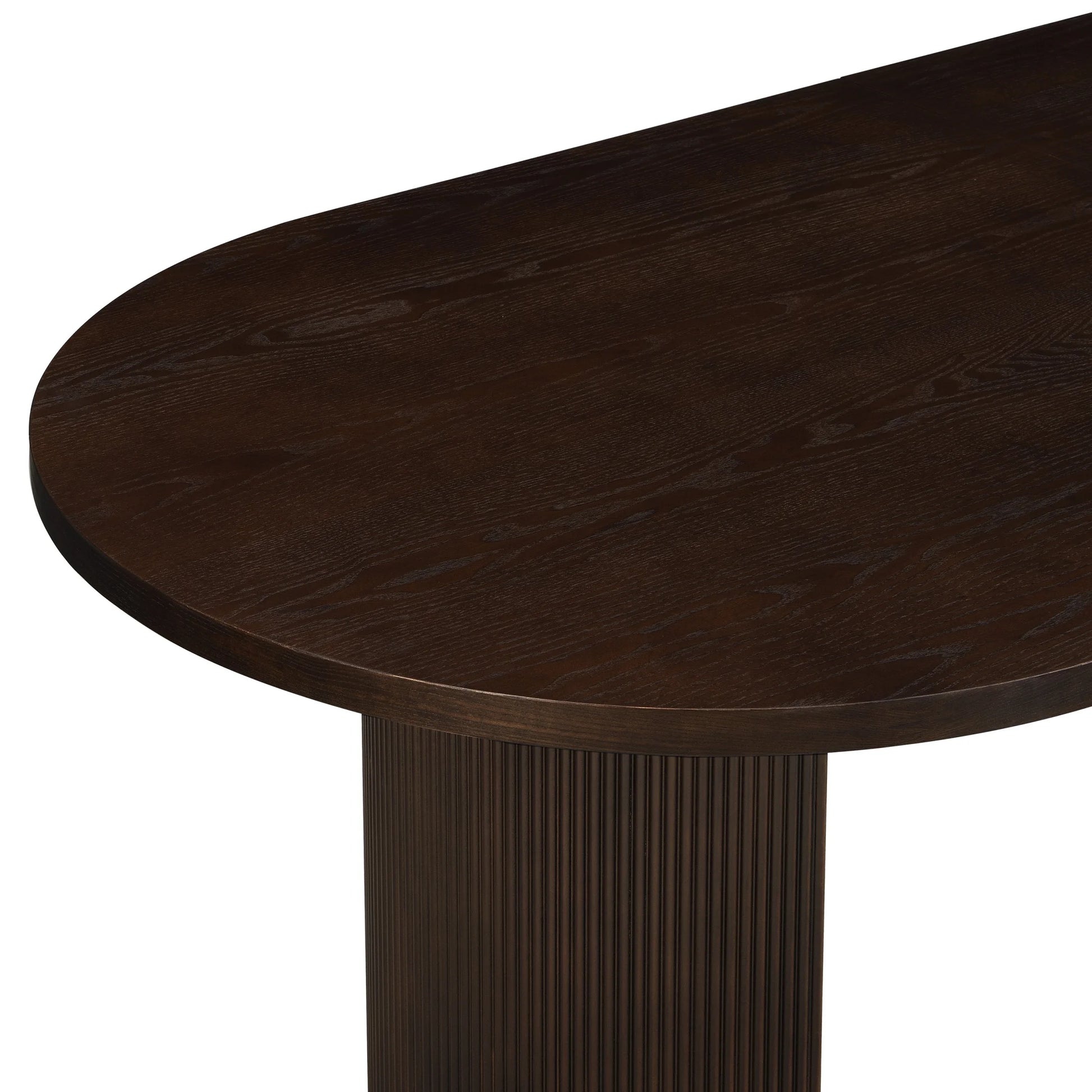 Christopher Knight Home Minimalist 88? Oval Dining Table for 4-6, Espresso