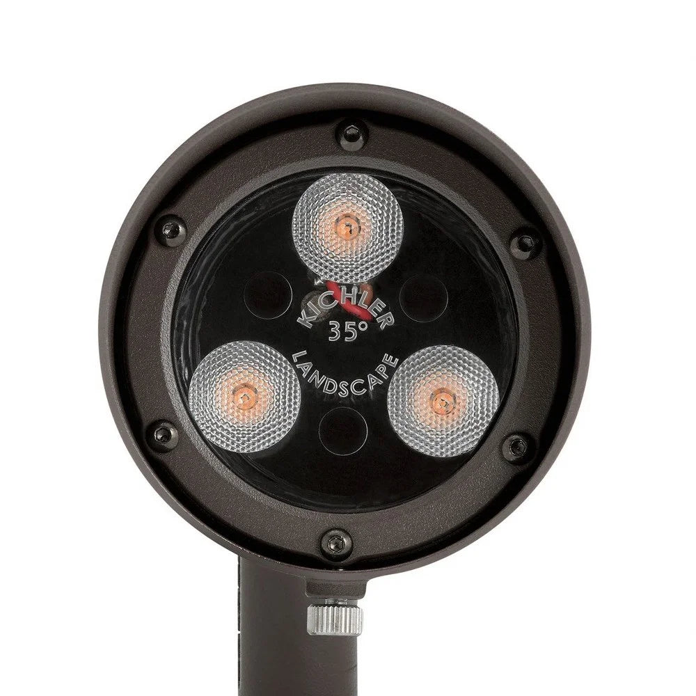 Kichler Lighting - LED Landscape Accent - Landscape - 2.5W 3 LED Spot or Flood