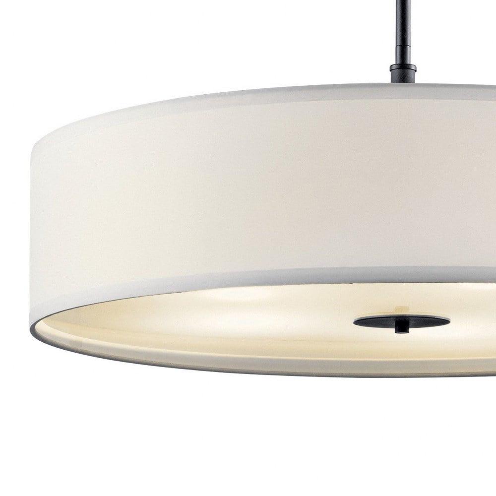 42196CLZ-Kichler Lighting-5 light Pendant - with Transitional inspirations - 12 inches tall by 30 inches wide-Classic Bronze Finish