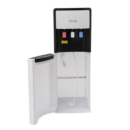 Bottom Loading Water Dispenser, Hot, Cold, and Room Temperature Water, Floor Standing, 90W Cooling, 500W Heating, Energy-Saving Design for Home, Office, and Commercial Use
