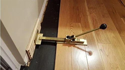 Professional Hardwood Flooring Jack and Positioning Tool - Easiest Way to Straighten and Install Hardwood Flooring Without Pry Bars and Crowbars