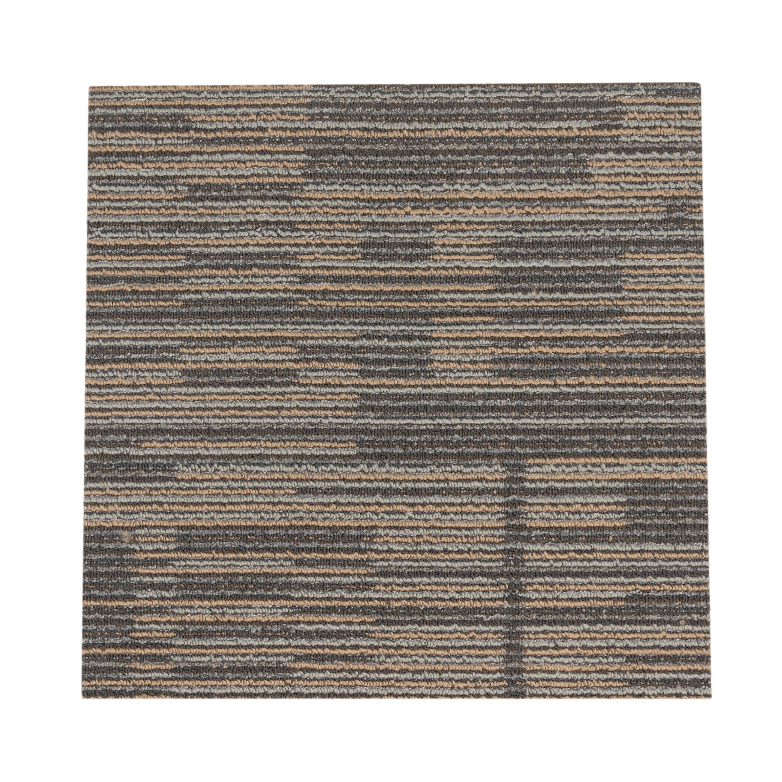 20Pcs Modern Square Carpets 20x20-inch Repeated Use Floor Tile Washable Mats 5.5mm Thickness Carpet for Cement Wood Ceramic Tiles and Flooring