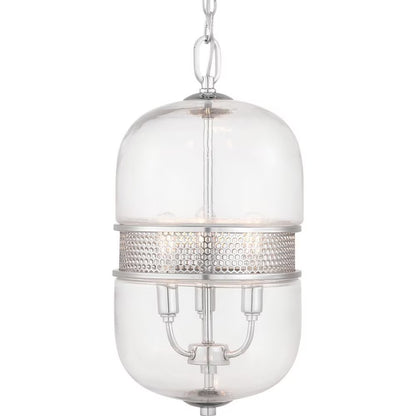 P500156-015-Progress Lighting-Cayce - Pendants Light - 3 Light - Globe Shade in Bohemian and Luxe and Mid-Century Modern style - 9 Inches wide by