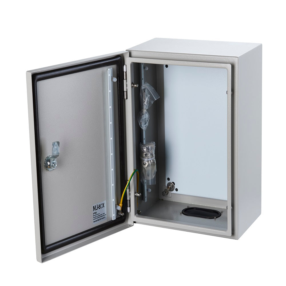 Autovo 16 x 16 x 8 In Carbon Steel Electrical Enclosure Box Waterproof IP66 Wall Mount Junction Box with Mounting Plate
