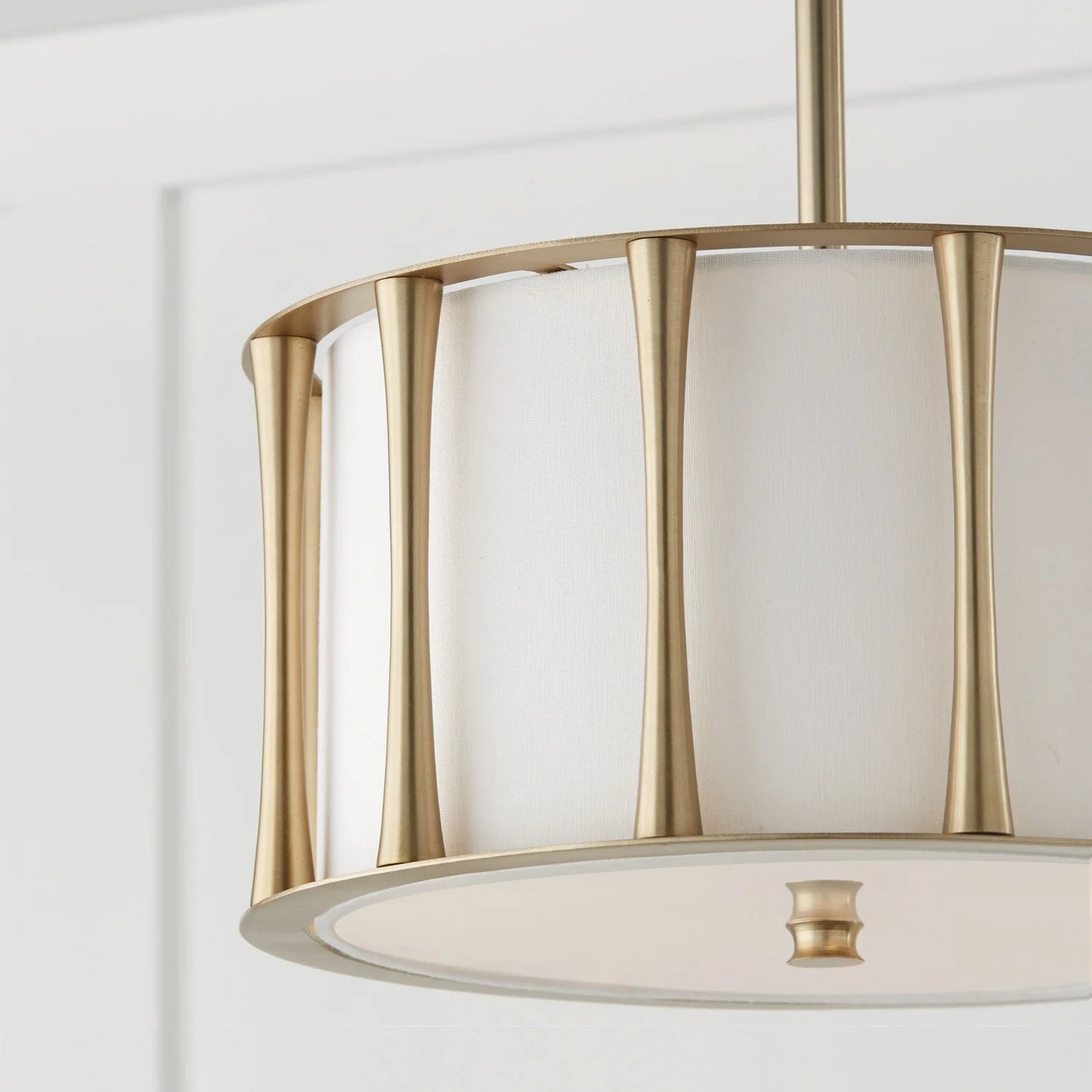 Capital Lighting - Bodie - 3 Light Semi-Flush Mount In Vintage Style-9 Inches