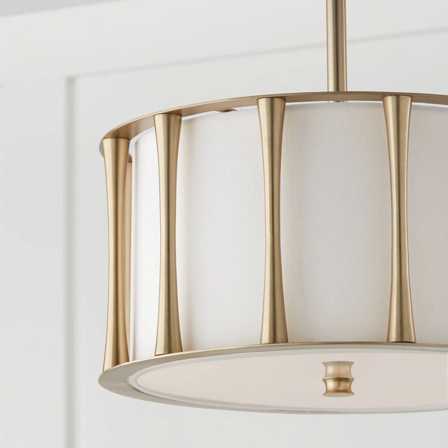 Capital Lighting - Bodie - 3 Light Semi-Flush Mount In Vintage Style-9 Inches