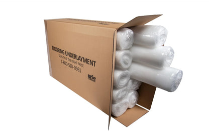 Bestlaminate Standard Flooring Underlayment | 2mm 1,000 sf (10x 100 sf rolls)