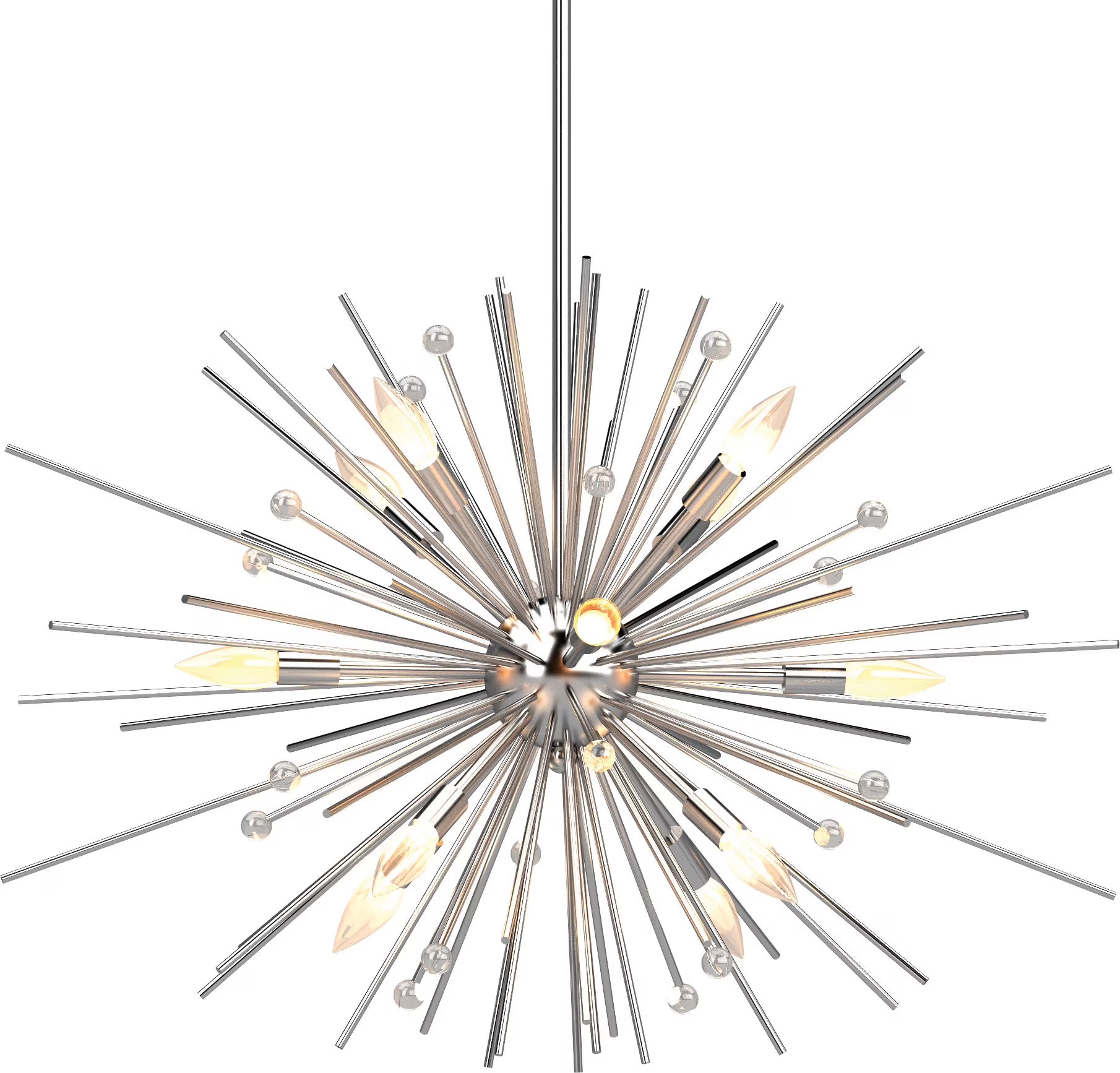 Volume Lighting Alice 12-Light Indoor Antique Gold Down Rod Chandelier - 29.5"x18"