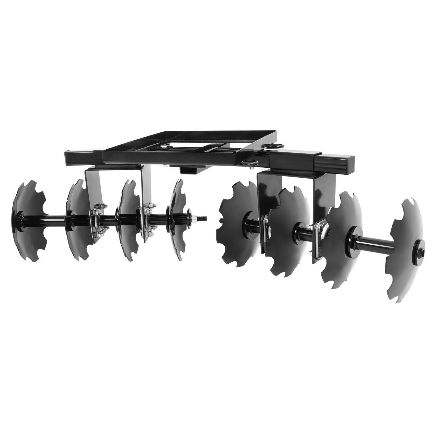 KOJEM Disc Plow Harrow for ATV Steel With 8 blades W/Hardware Universal 54" Cut Width