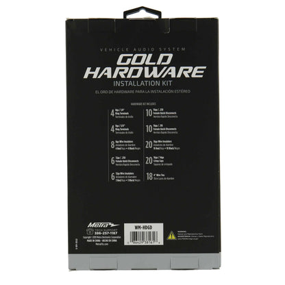 Metra WM-HDGD Gold Stereo Hardware Kit