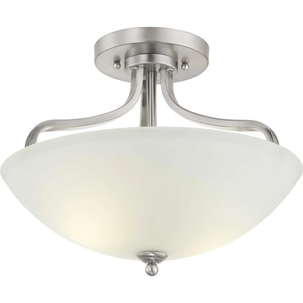 Progress Lighting - Three Light Semi-Flush Convertible - Close-to-Ceiling -