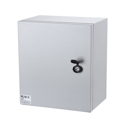 Autovo 16 x 16 x 8 In Carbon Steel Electrical Enclosure Box Waterproof IP66 Wall Mount Junction Box with Mounting Plate