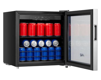 Arctic King 48-Can Stainless Steel Beverage Fridge & Cooler with Electrical Control, ARV48B1AST