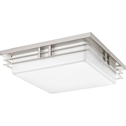 P3448-2030K9-Progress Lighting-Helm LED - Close-to-Ceiling Light - 2 Light in Modern Craftsman and Modern style - 14 Inches wide by 3.75 Inches