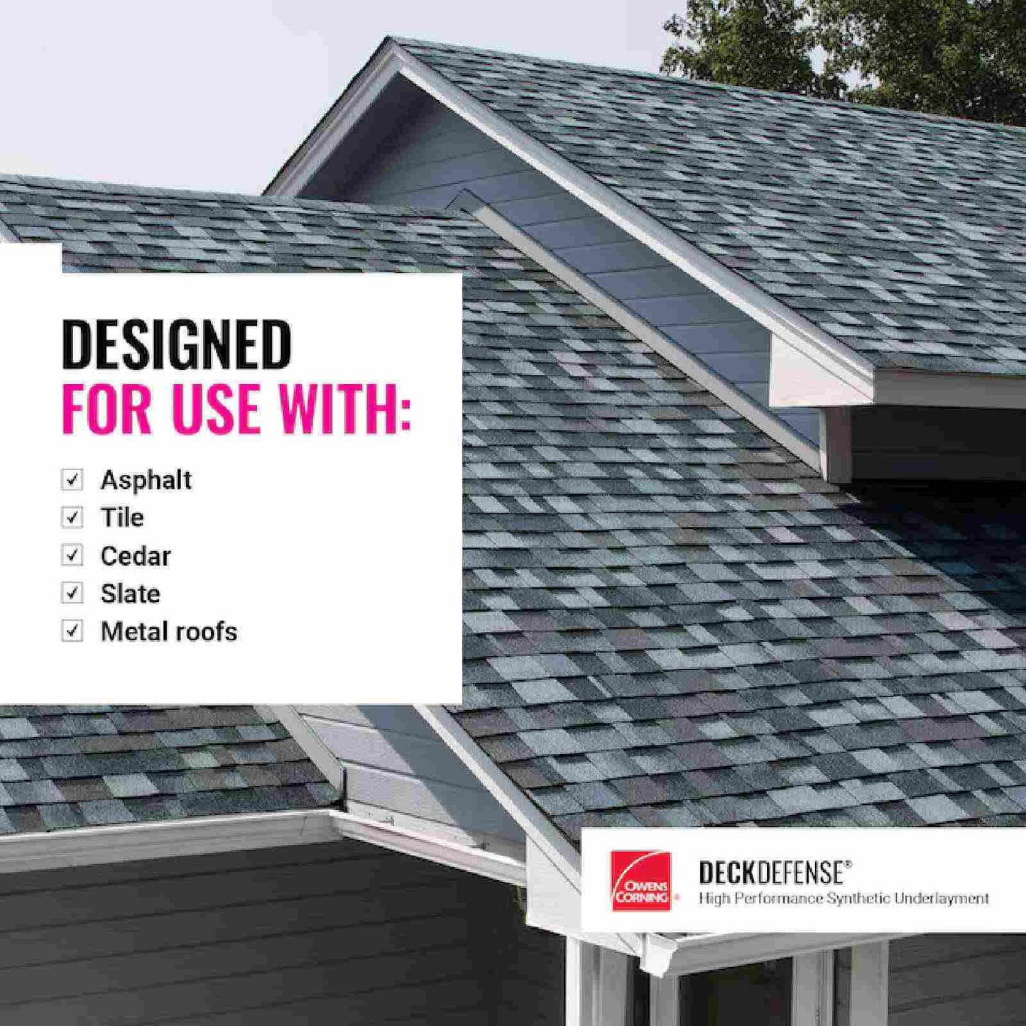 Owens Corning 15 mil Thick Engineered Polyolefin Carpet Underlayment, Light Grey