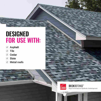 Owens Corning 15 mil Thick Engineered Polyolefin Carpet Underlayment, Light Grey