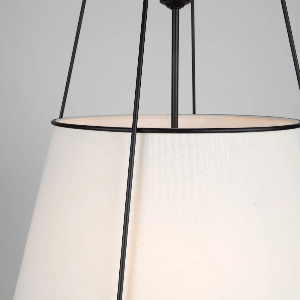 Artcraft Lighting Pullman Collection 4Light Pendant Black