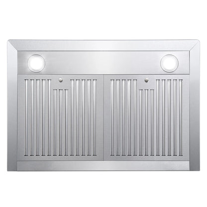 Cosmo 30 in. Ducted Range Hood in Stainless Steel with Touch Controls, LED Lighting and Permanent Filters