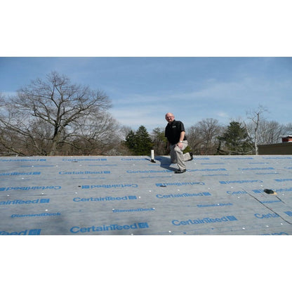 CertainTeed 12 mil Thick Gray Polymer Synthetic Underlayment 937.5 Sq ft Coverage