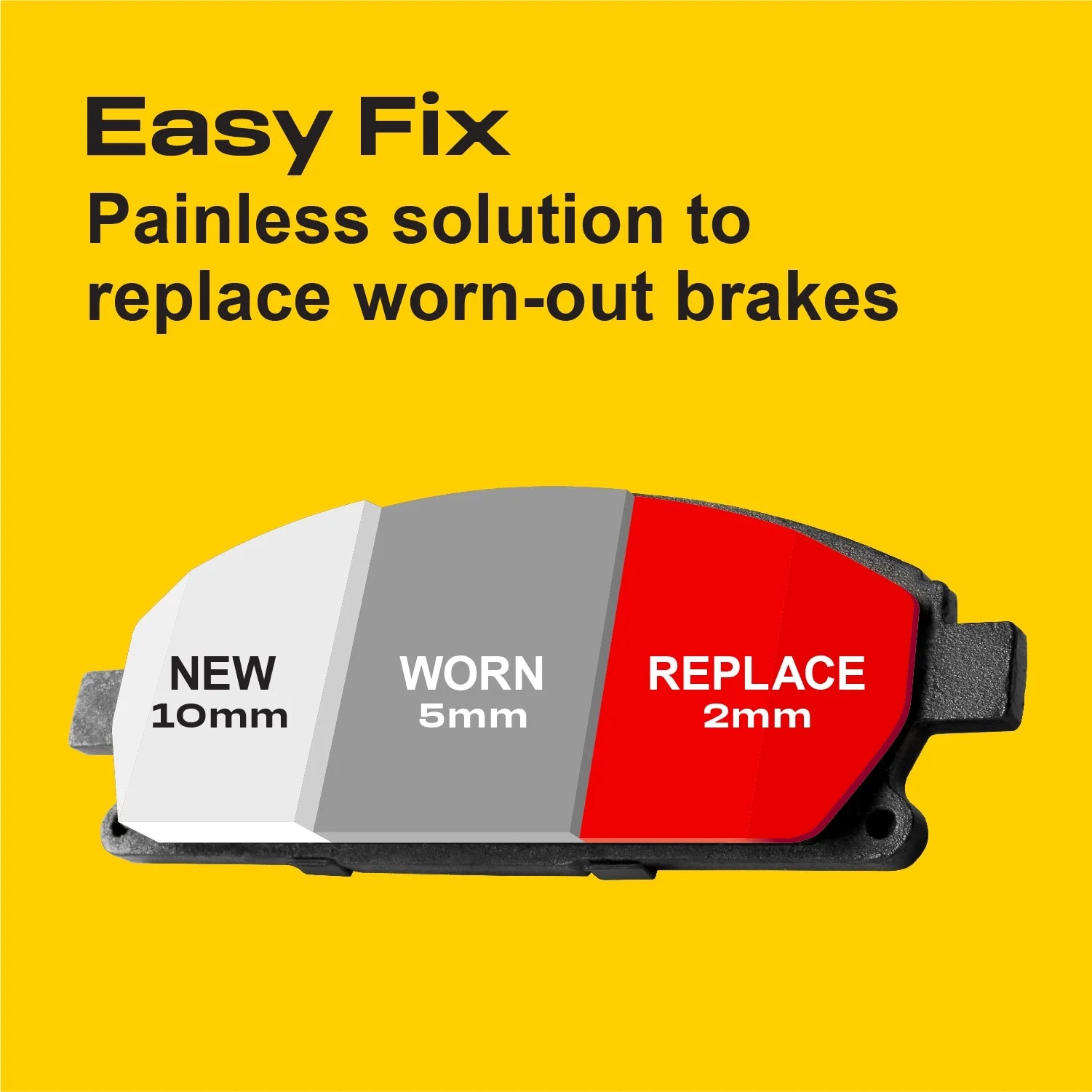 Ultimate Brakes Front Semi-Metallic Brake Pad and Rotor Kit with Hardware WM80505