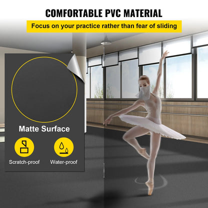 BENTISM Portable Non-Slide Dance Floor for Ballet, Jazz, and Hip-Hop