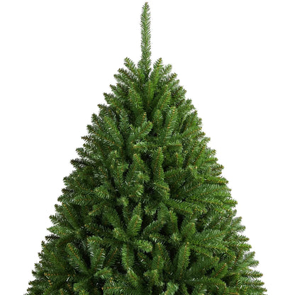 Topeakmart 7.5 ft Ultra-Thick Artificial Christmas Tree Holiday Decoration Tree with Foldable Stand and 2326 Branch Tips Green