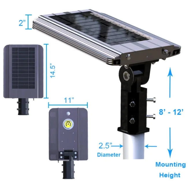 EE Systems Group EE810W-SH10 5W Solar & Hybrid Powered Energy Efficient LED Ultra-Powerful-Commercial Lighting