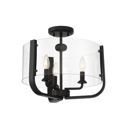 Eurofase Lighting - Campisi - 3 Light Semi-Flush Mount in Transitional Style -