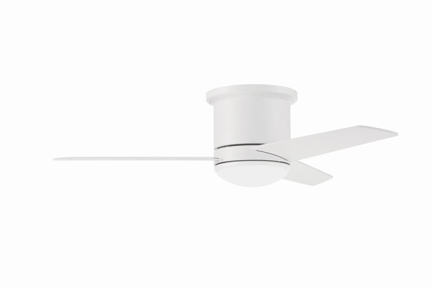 CLE44FB3-Craftmade Lighting-Cole II - 3 Blade Ceiling Fan with Light Kit In Contemporary Style-10.62 Inches Tall and 44 Inche Wide-Flat Black Finish