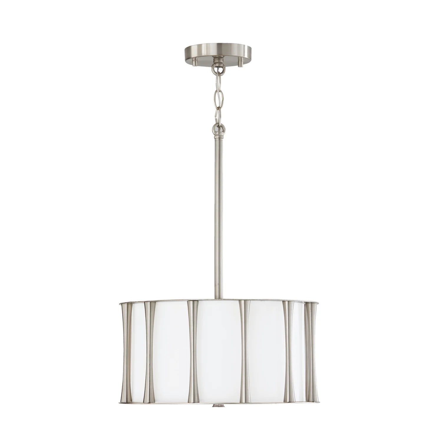 Capital Lighting - Bodie - 3 Light Semi-Flush Mount In Vintage Style-9 Inches