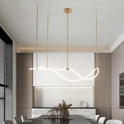 4500K 60W Modern Chandelier Hanging Lamp Kitchen Island Lighting Fixture Dining Room Light