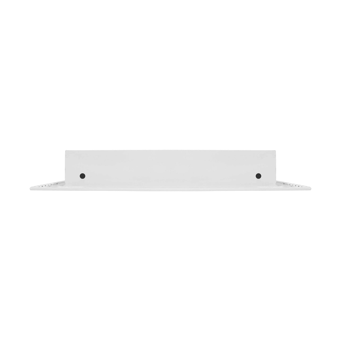 BUILDMART - 16x10 Modern AC Vent Cover - Decorative White Aluminum Air Vent - Standard Linear Slot Diffuser - Heating and Cooling Register Grille for Ceiling, Walls & Floors - Texas Buildmart
