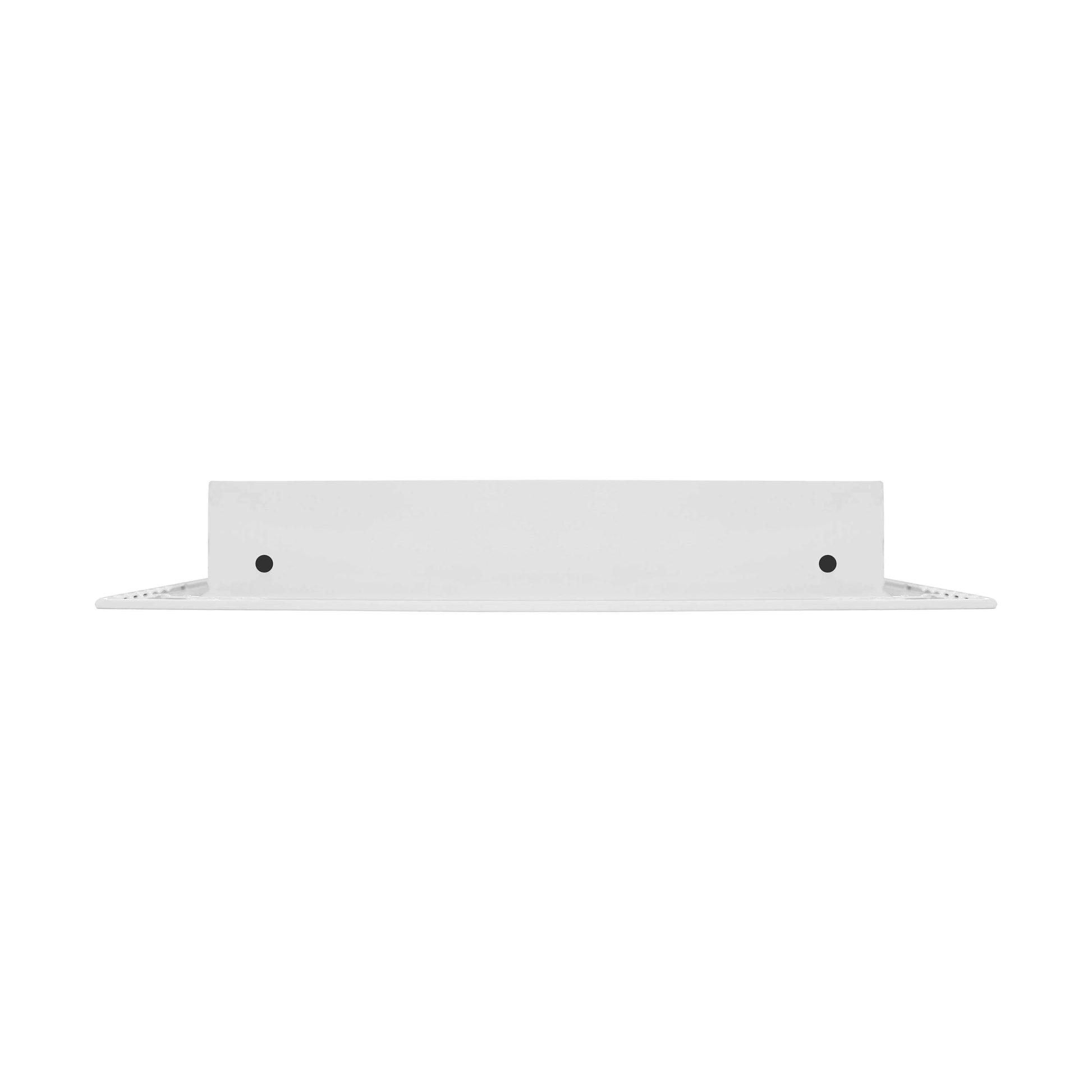 BUILDMART - 16x10 Modern AC Vent Cover - Decorative White Aluminum Air Vent - Standard Linear Slot Diffuser - Heating and Cooling Register Grille for Ceiling, Walls & Floors - Texas Buildmart
